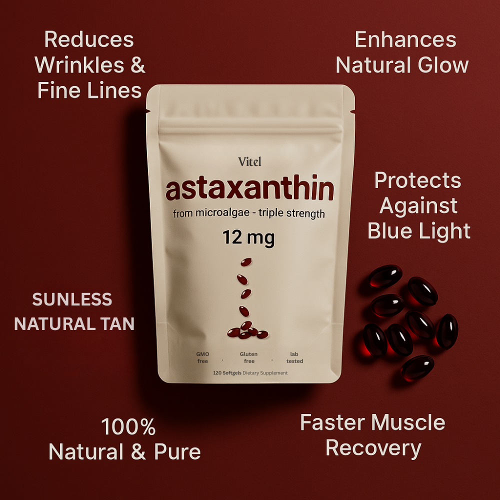 Vitel Astaxanthin Softgels